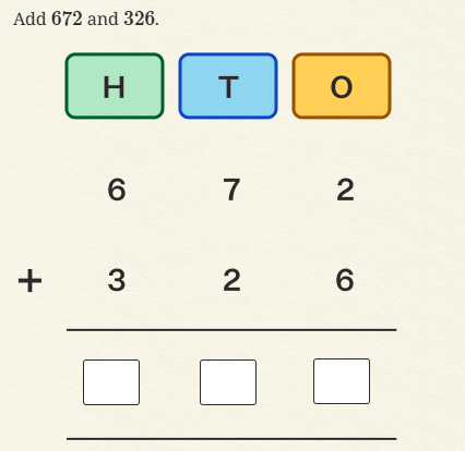 Solution worked example
