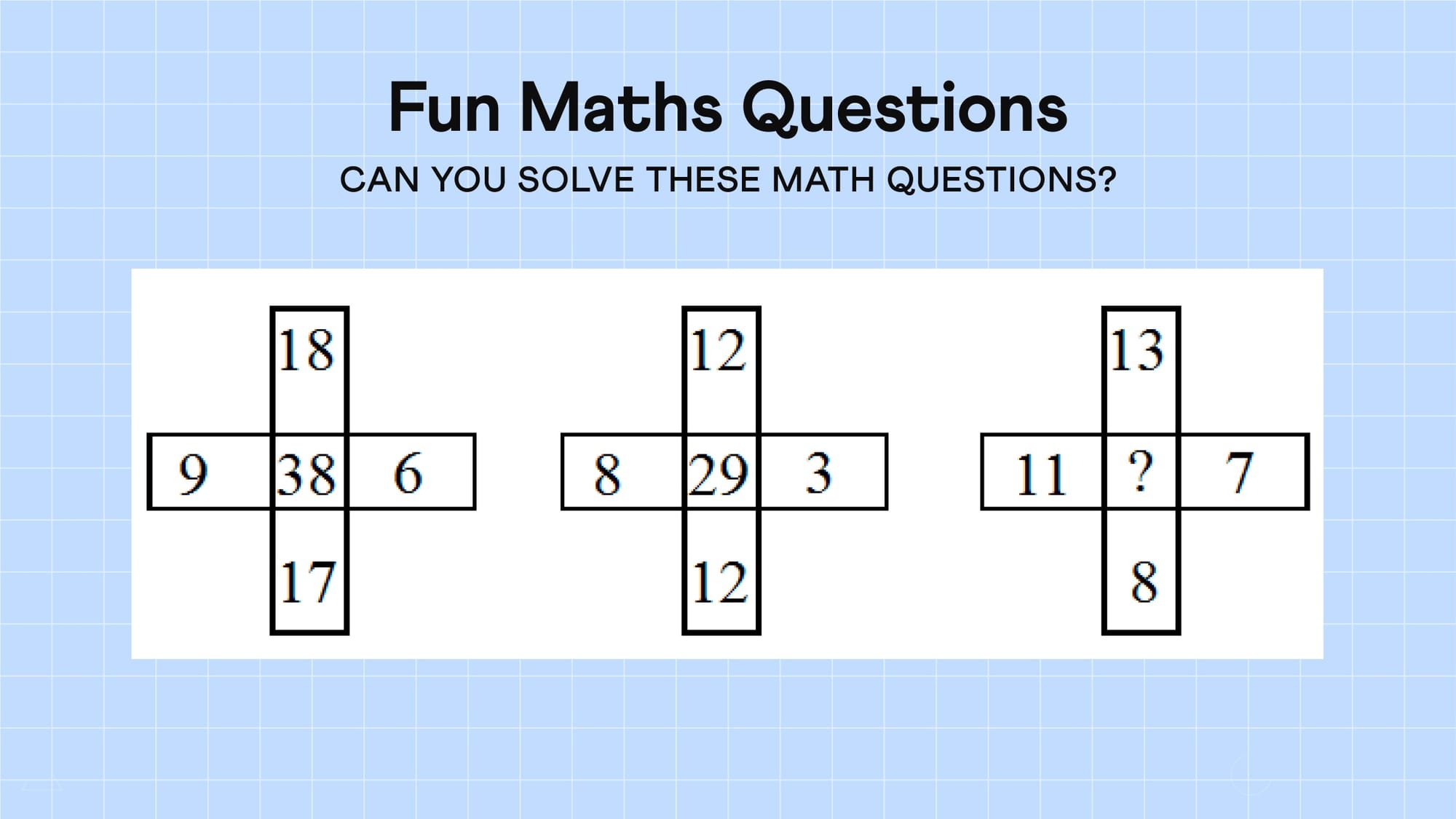 30+ Fun Maths Questions with Answers