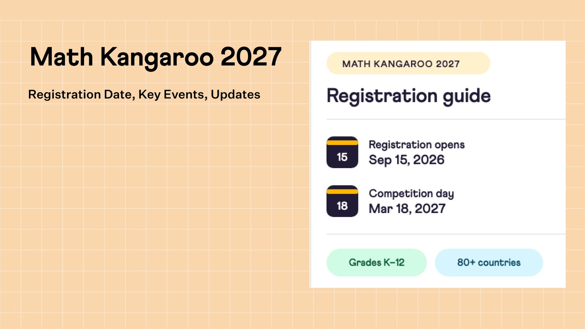 Math Kangaroo 2027 Registration Now Open: Check Last Date, Process