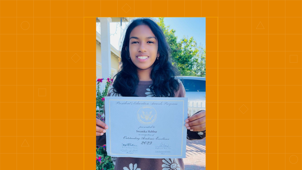 From Curiosity to the President’s Award: How Cuemath Helped Swanika Excel in a Double-Accelerated Math Program