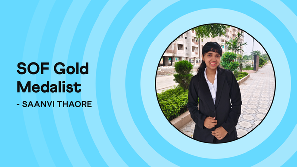 Saanvi Thaore: Grade 8 Math Olympiad Gold Medal Winner