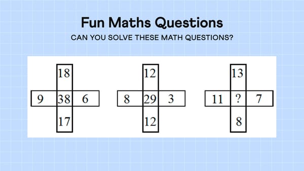 30+ Fun Maths Questions with Answers (2026)