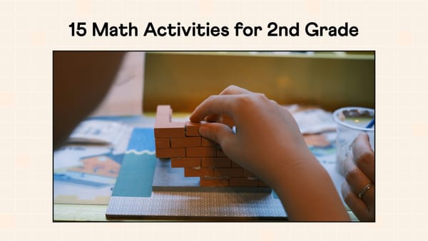 15 Math Activities for 2nd Grade