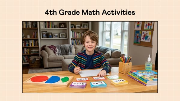 10 Fun 4th Grade Math Activities To Try At Home