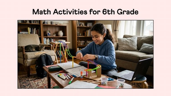 10 6th Grade Math Activities to Practice and Revise Math at Home