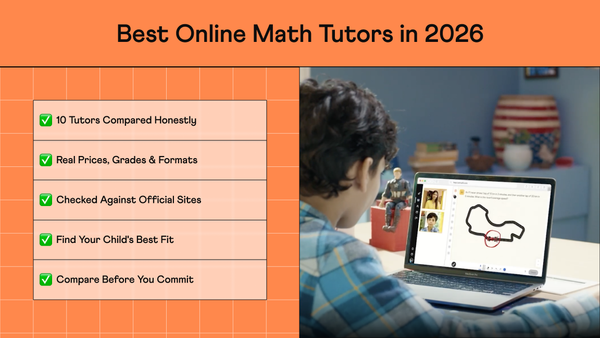 Best Online Math Tutors in 2026: 10 Options Compared for Every Grade