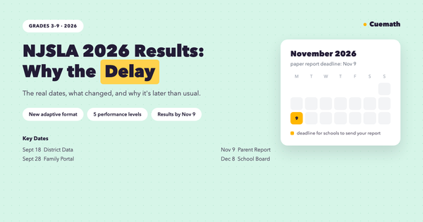 NJSLA 2026 Results: Why the Delay, and When to Expect Them