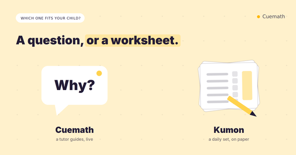 Cuemath vs Kumon Australia: Which One Fits Your Child?