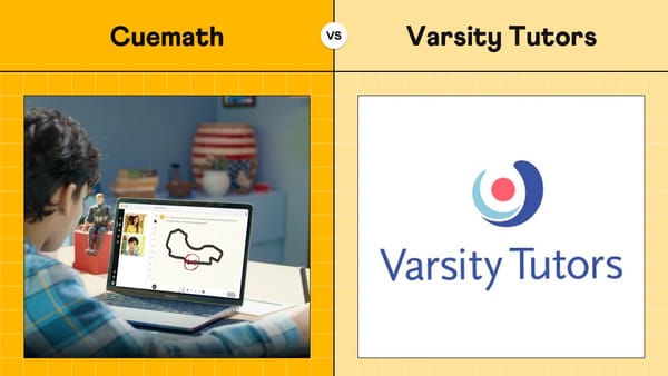 Cuemath vs Varsity Tutors comparison banner