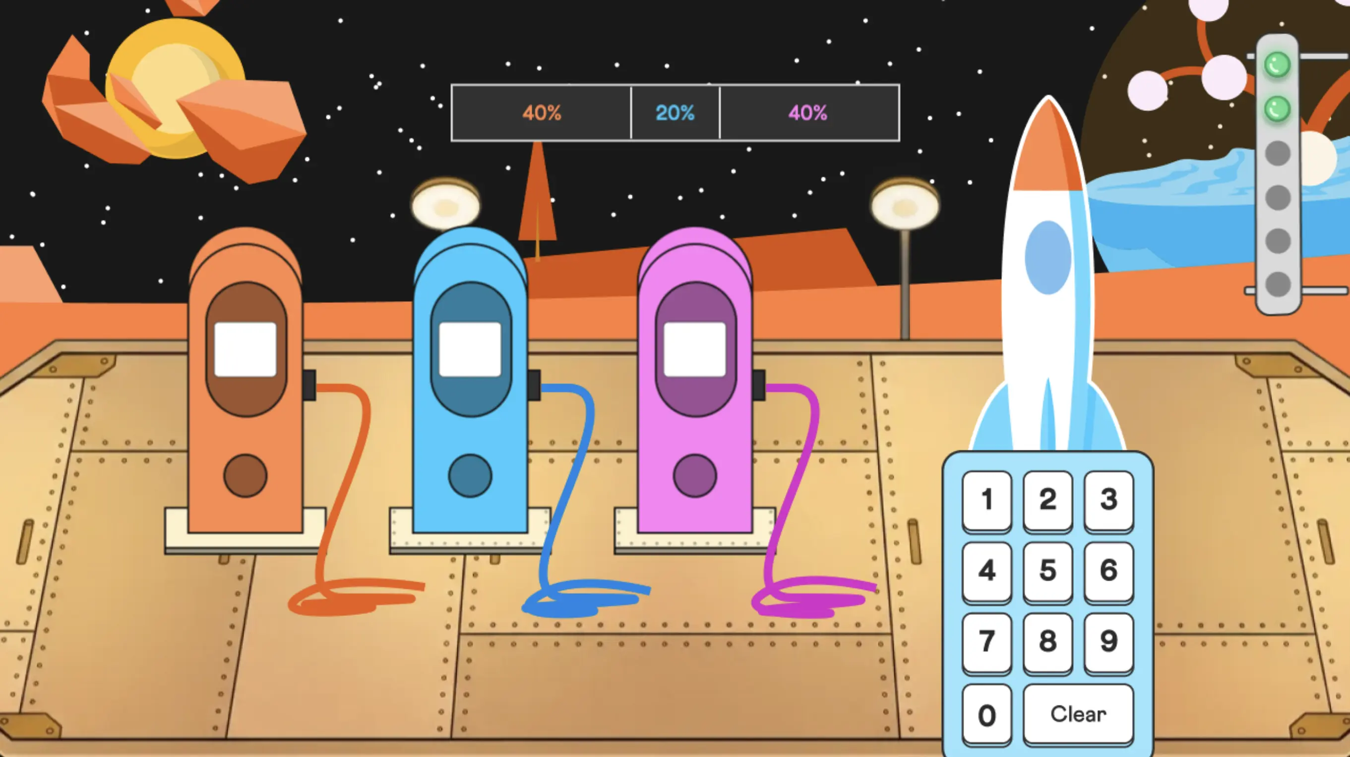 Artemis Math Mission — Convert to Ratios to Complete the Mission