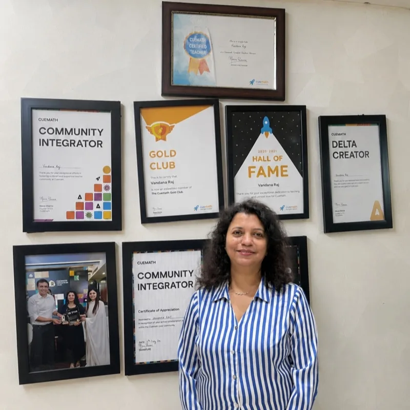 Vandana Raj, Cuemath online math tutor